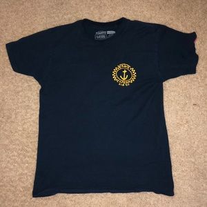 Classic Vans Tshirt collaboration w captain fin co